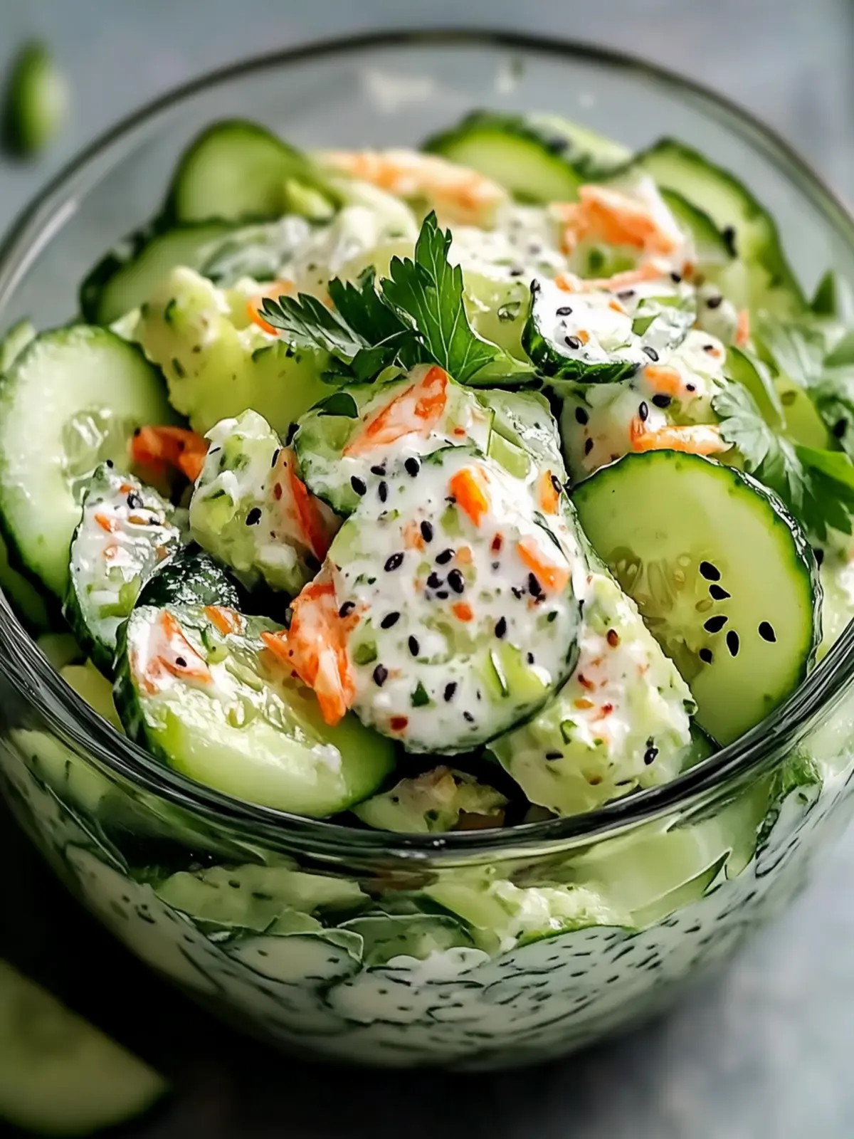 California Roll Cucumber Salad that's Budget-Friendly and Fresh 5 California Roll Cucumber Salad
