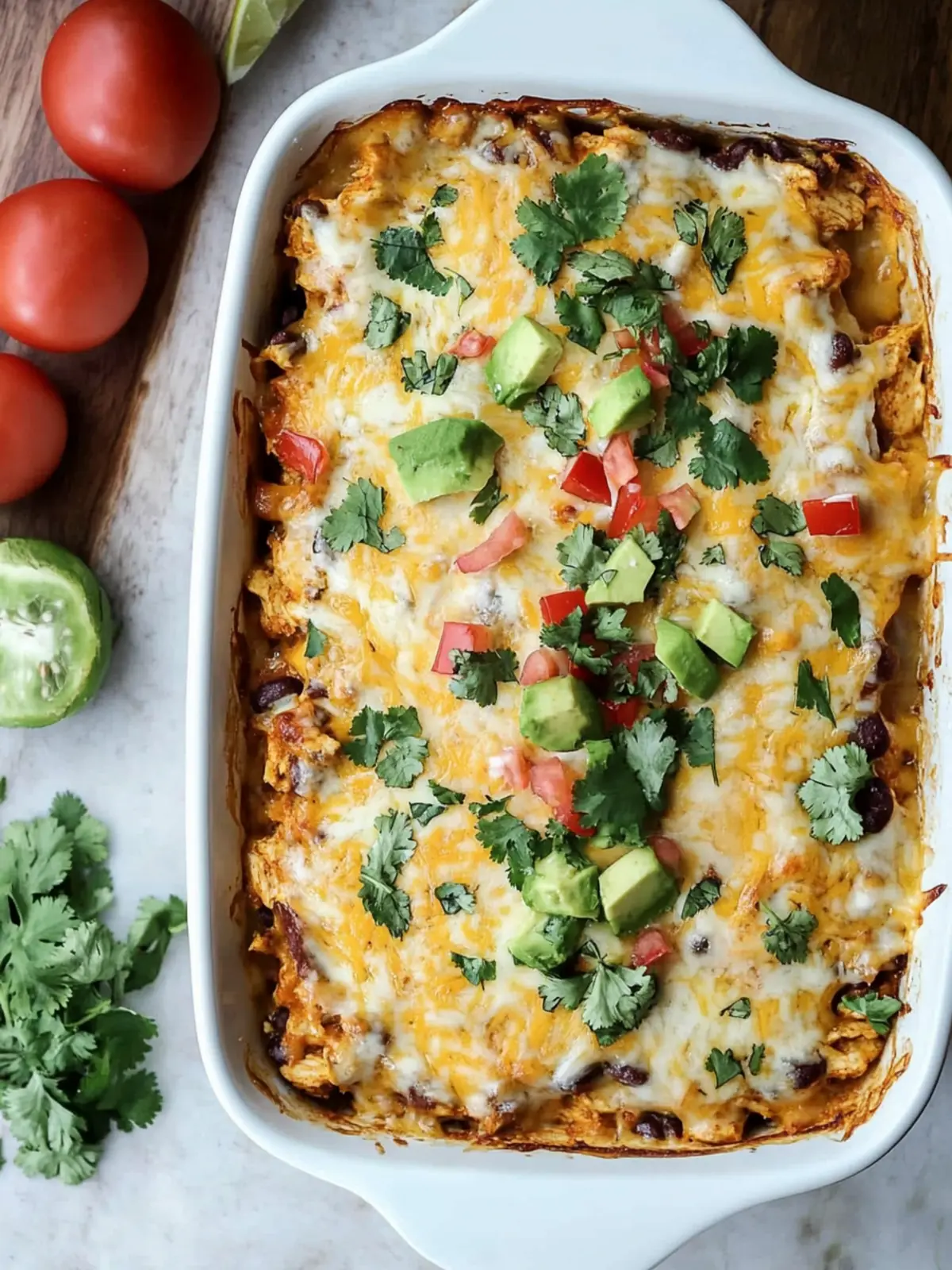 Chicken Burrito Casserole for Cozy Family Dinners 3 Chicken Burrito Casserole