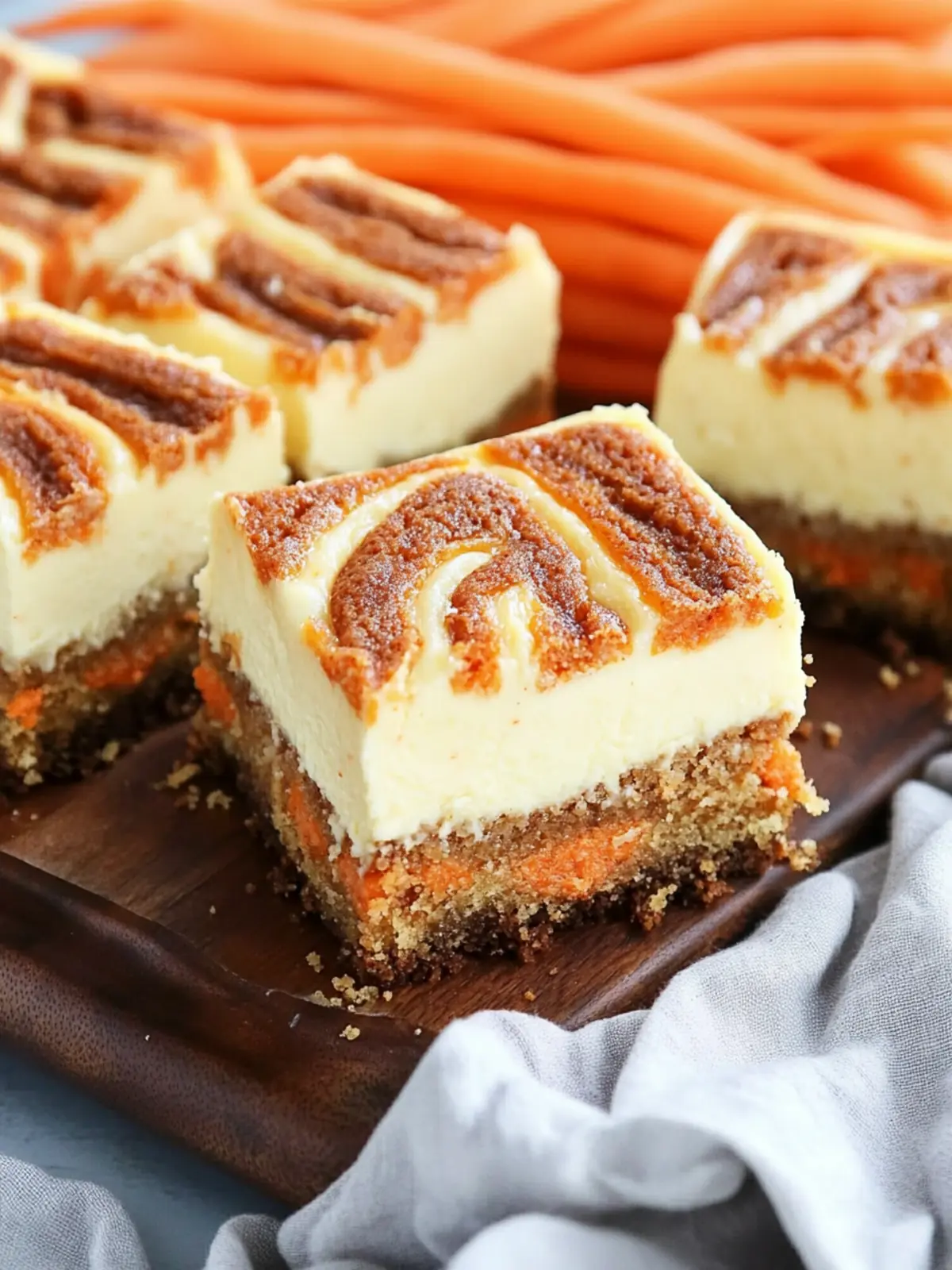 Creamy Carrot Cake Cheesecake Bars That Wow Every Bite 5 Carrot Cake Cheesecake Bar