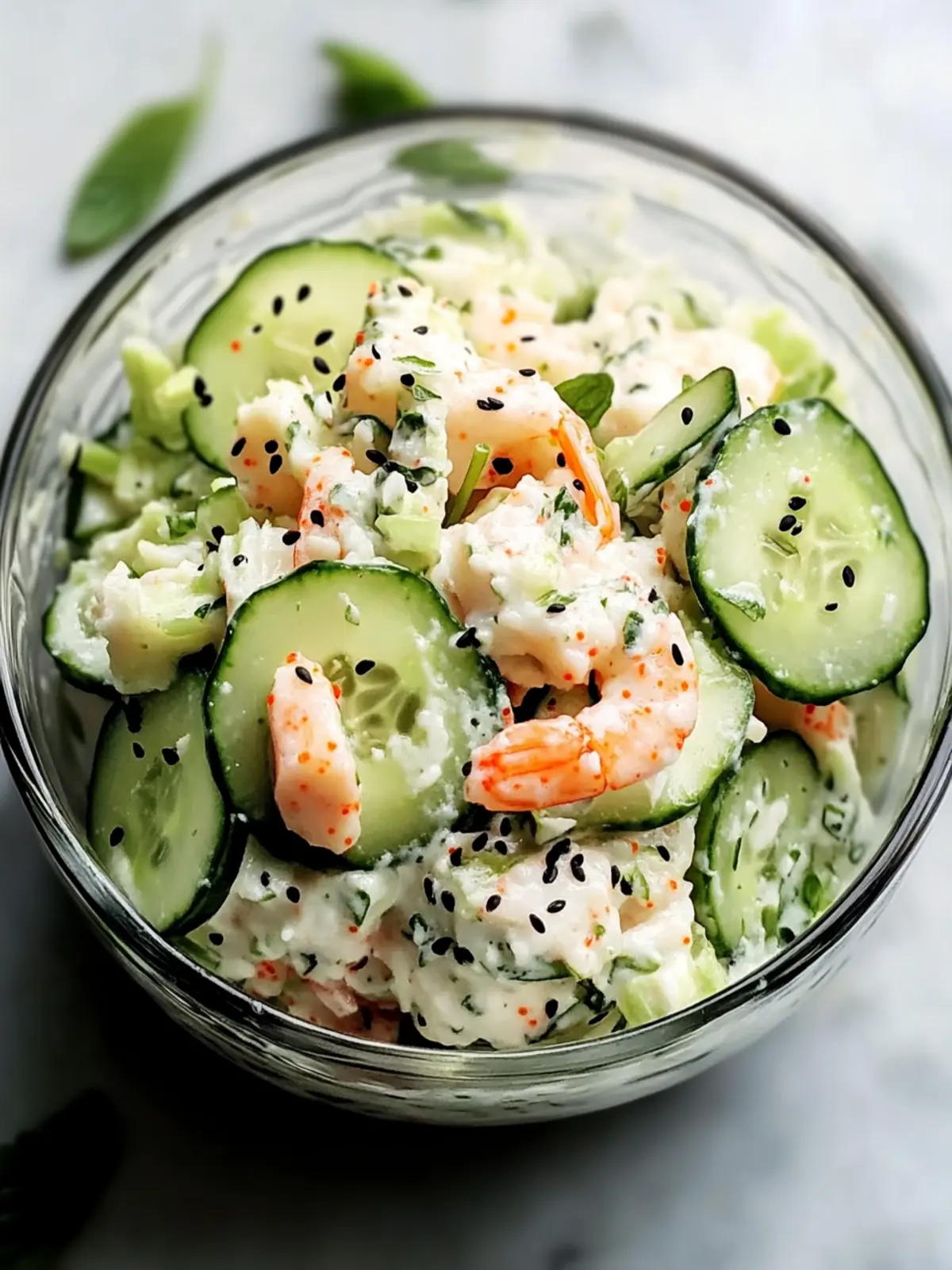 California Roll Cucumber Salad that's Budget-Friendly and Fresh 4 California Roll Cucumber Salad
