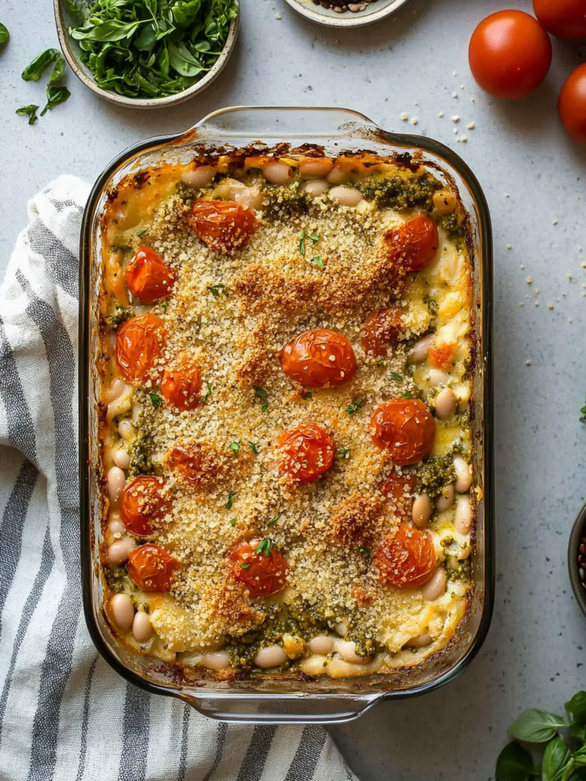 White Bean and Pesto Bake: Your New Favorite Quick Dinner 5 White Bean and Pesto Bake