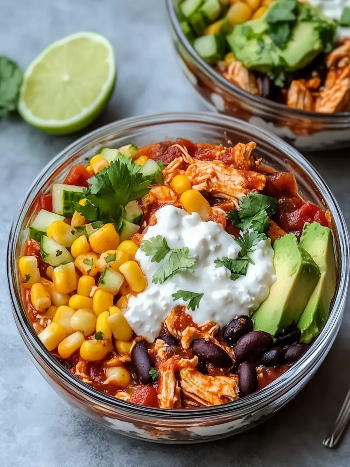 Savory Chicken Cottage Cheese Enchilada Bowls Ready in 30 Minutes 3 Chicken Cottage Cheese Enchilada Bowls