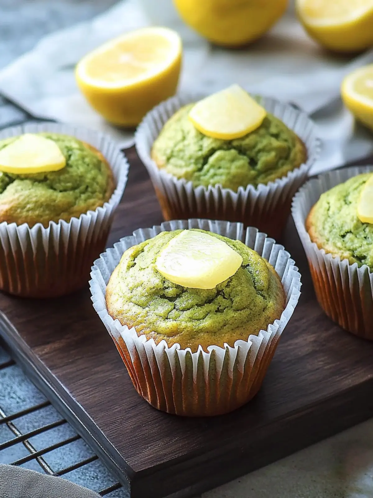 Delightful Matcha Lemon Muffins for a Healthy Breakfast Boost 5 Matcha Lemon Muffins