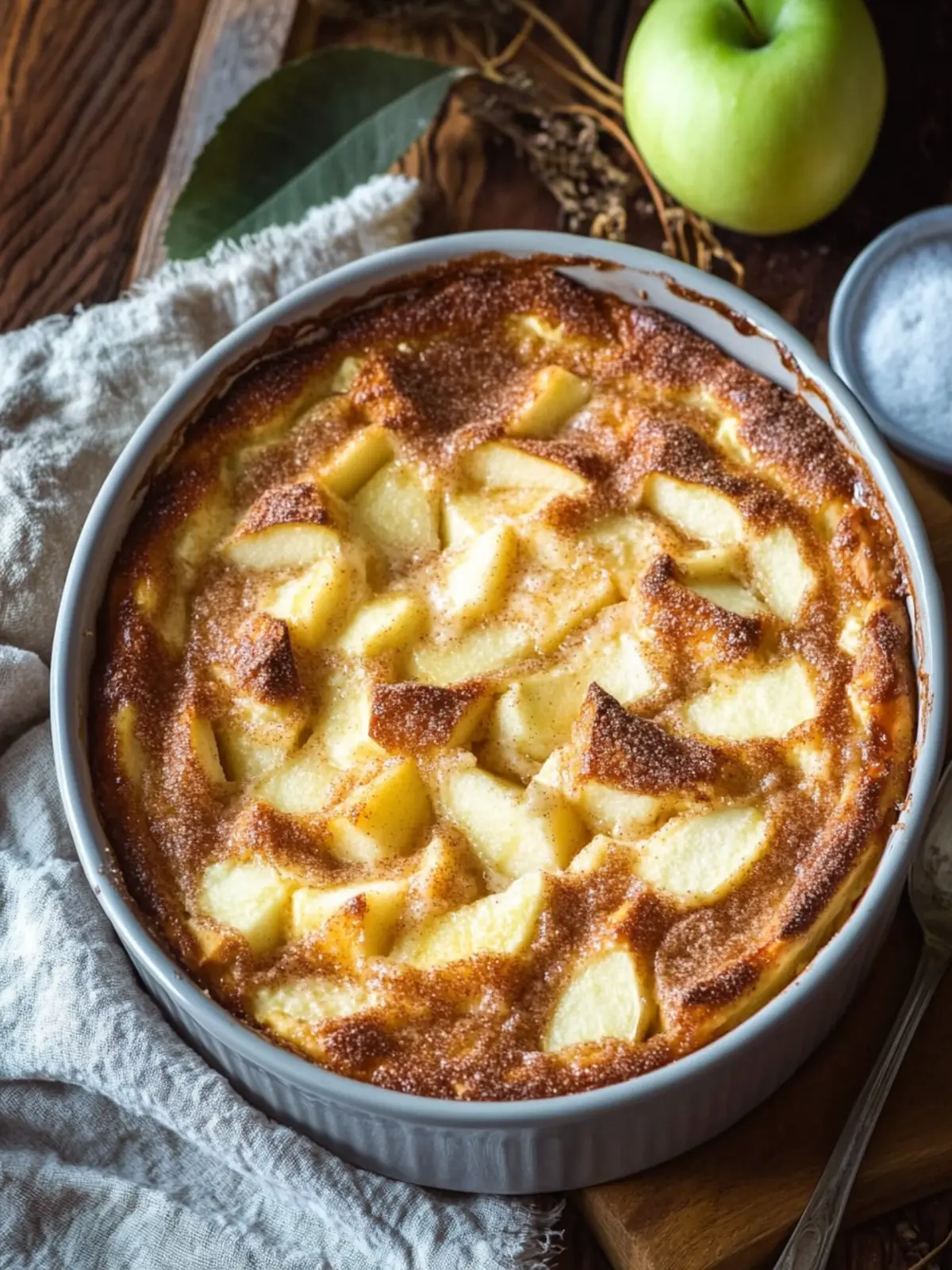 Delicious Apple Cinnamon Cottage Cheese Bake for Your Mornings 4 Apple Cinnamon Cottage Cheese Bake