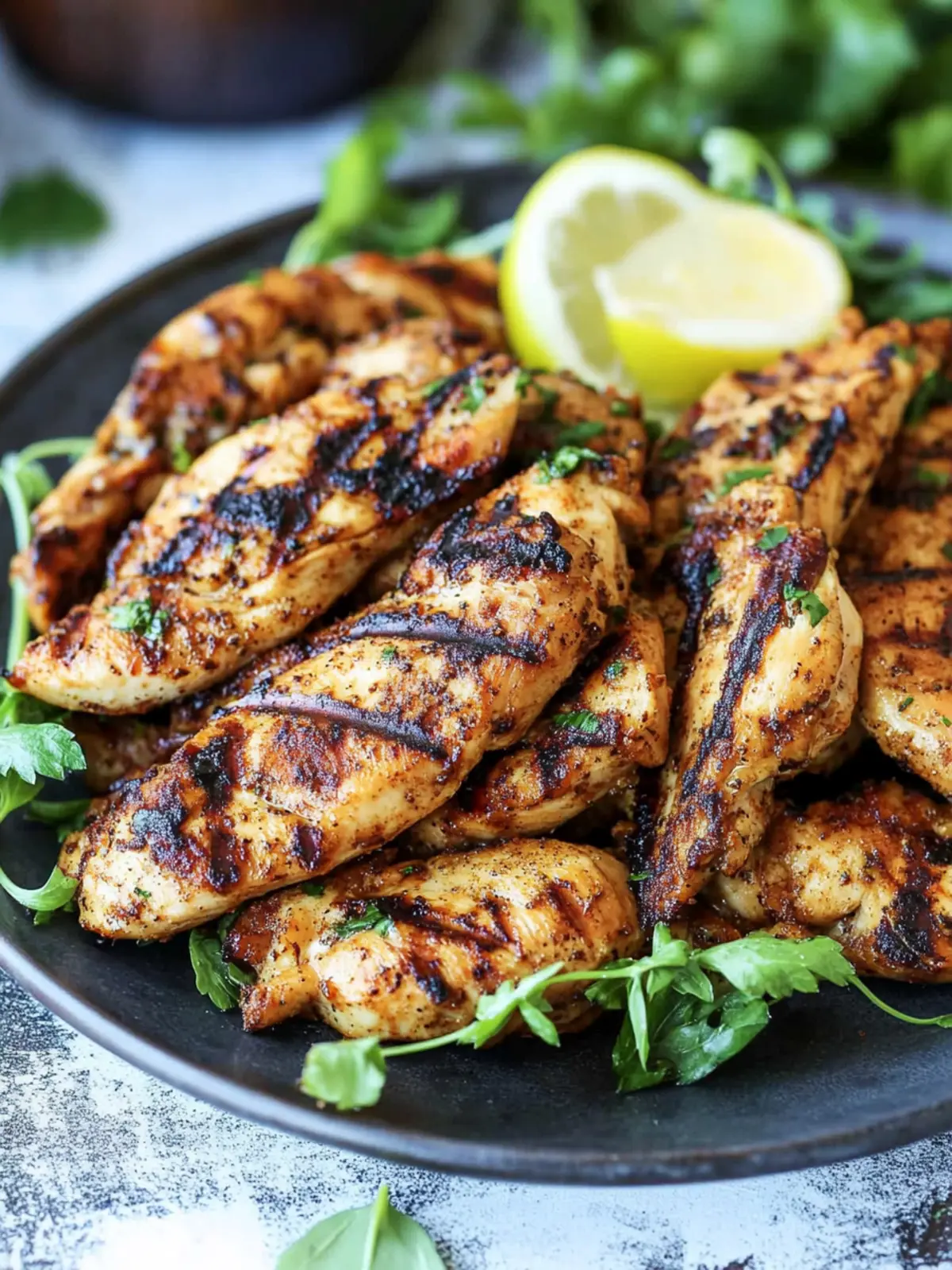 Savor Juicy Grilled Chicken Tenderloins in Just 4 Minutes 3 Grilled Chicken Tenderloins