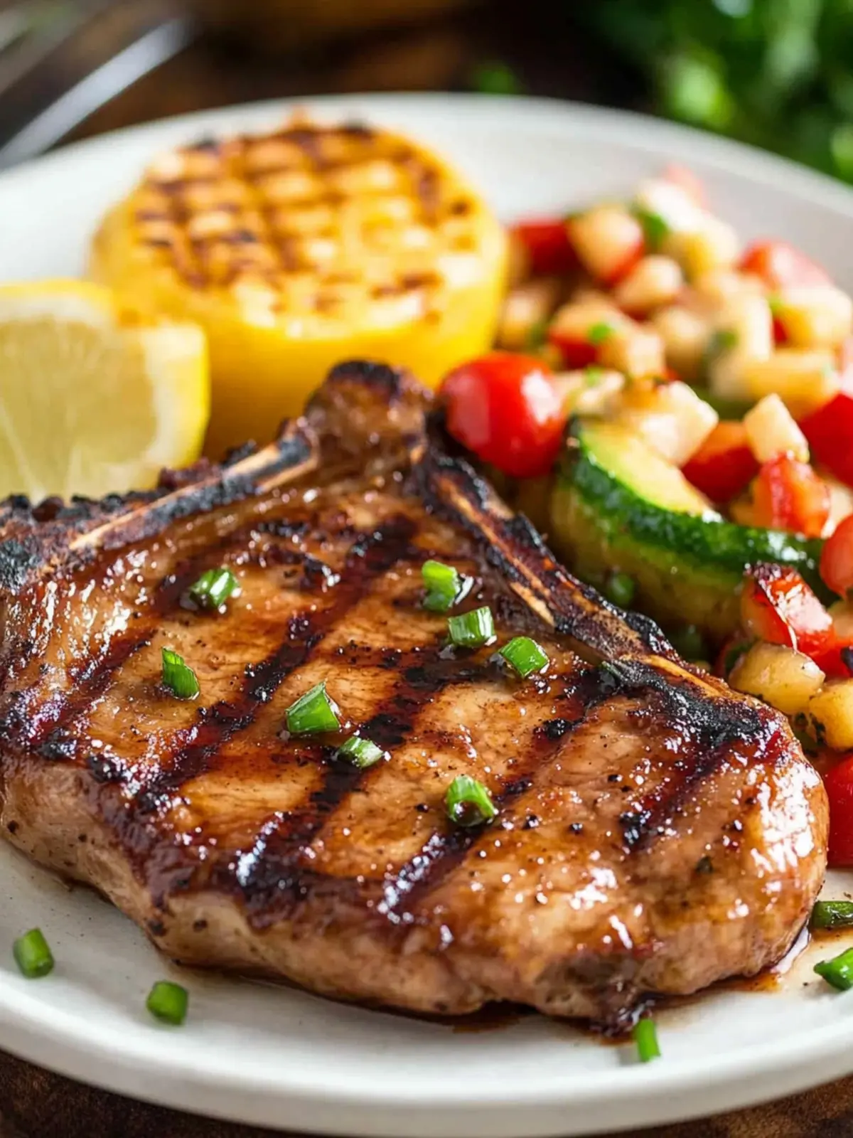 Tropical Hawaiian Grilled Pork Chops Your BBQ Will Love 3 Hawaiian Grilled Pork Chops