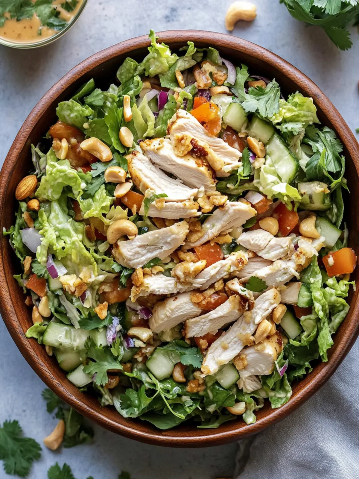 Chicken Cashew Crunch Salad: Quick 20-Minute Freshness Boost 3 Chicken Cashew Crunch Salad