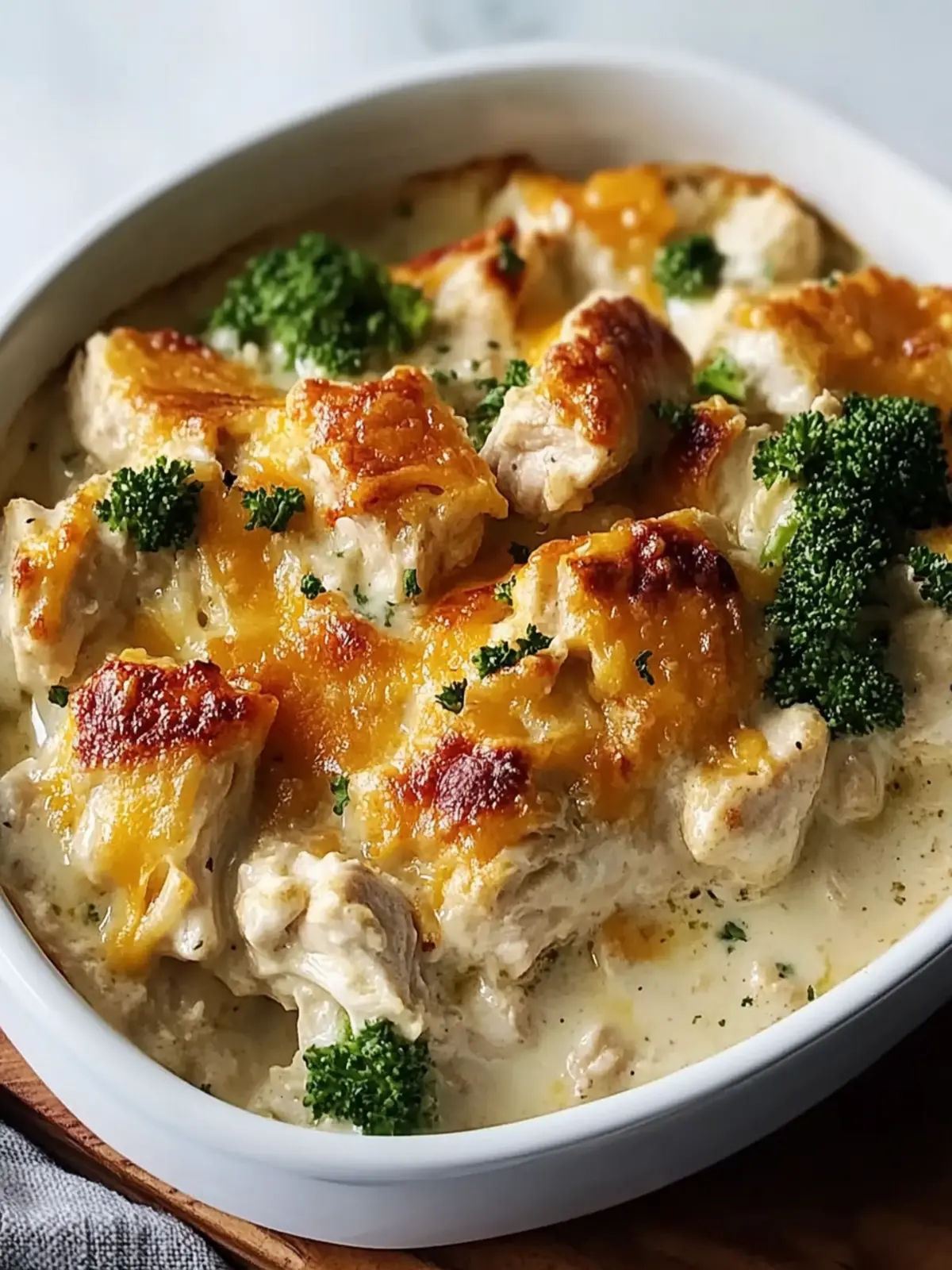 Creamy Low Carb Chicken Casserole for Ultimate Comfort Cooking 2 Creamy Low Carb Chicken Casserole