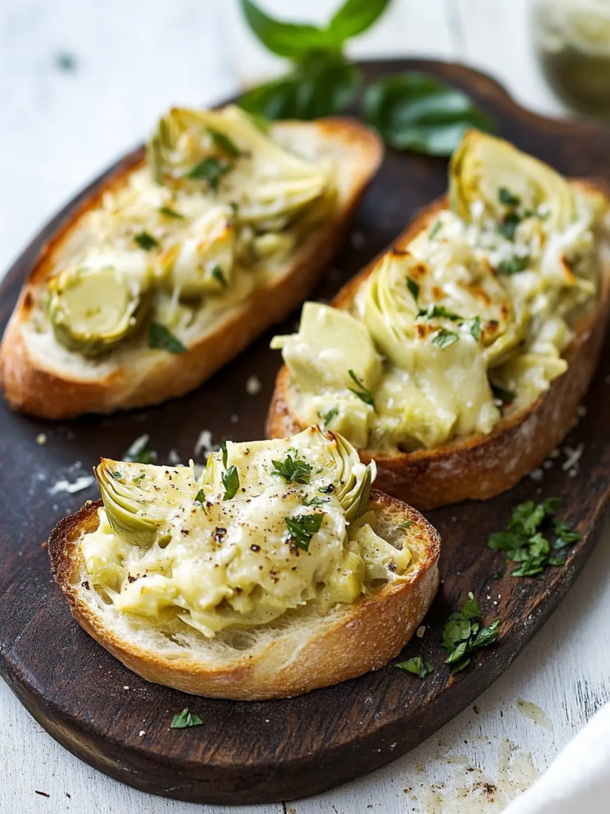 Delicious Artichoke Bruschetta for Effortless Entertaining 4 Artichoke Bruschetta