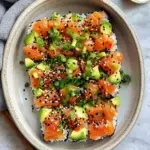Lightened-Up Salmon Sushi Bake for Busy Weeknight Feasts 6 Lightened-Up Salmon Sushi Bake