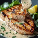 Tuna Steaks with Creamy Garlic Sauce for a Fancy Weeknight Delight 6 Tuna Steaks with Creamy Garlic Sauce