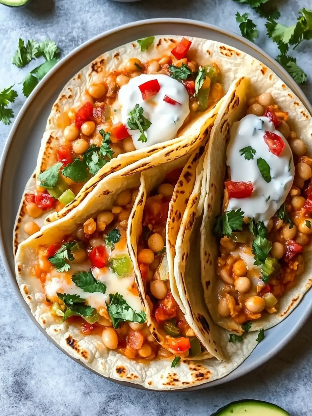 Buffalo White Bean Tacos: Spicy, Creamy Vegan Goodness 2 Buffalo White Bean Tacos