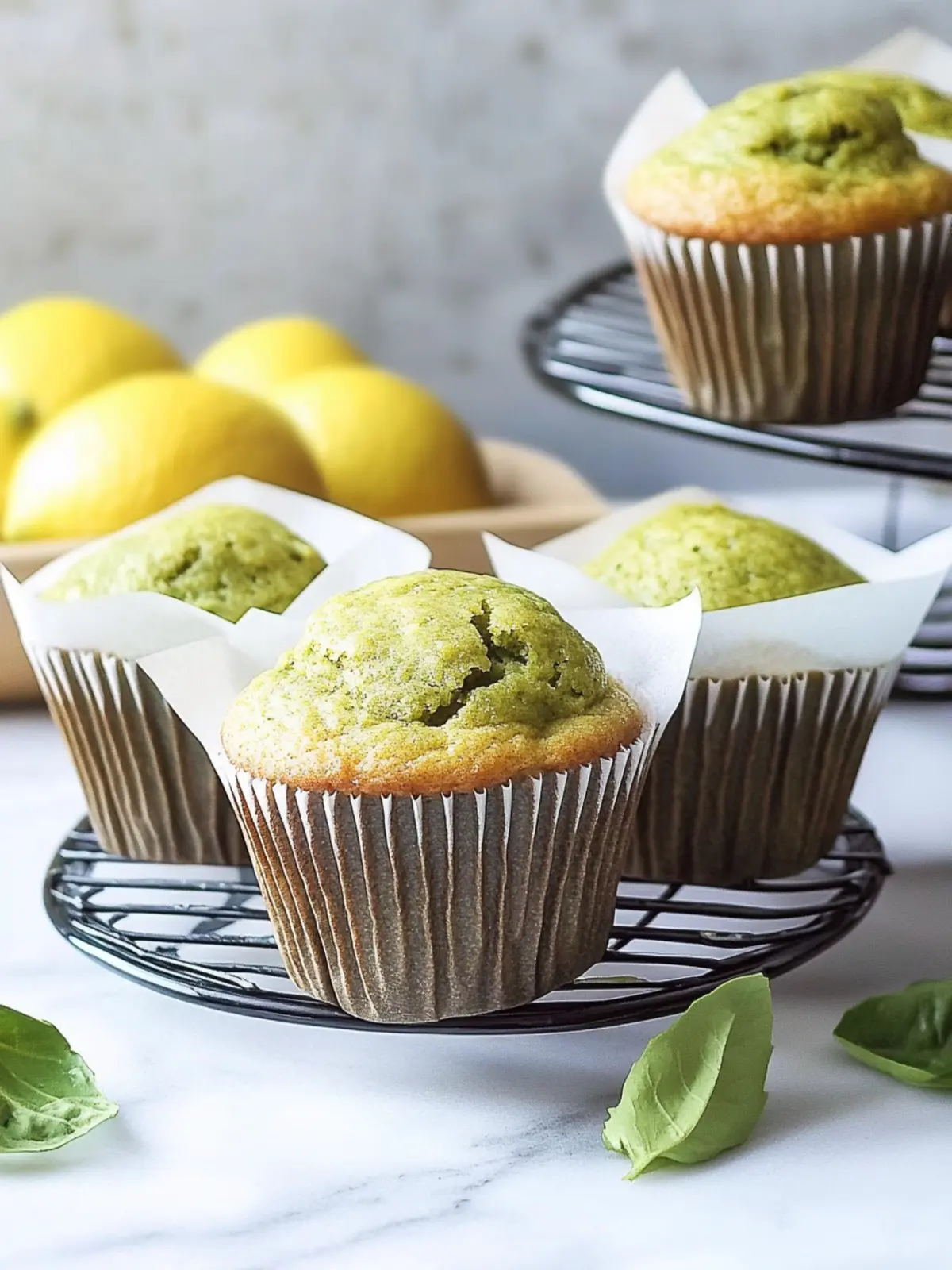 Delightful Matcha Lemon Muffins for a Healthy Breakfast Boost 3 Matcha Lemon Muffins