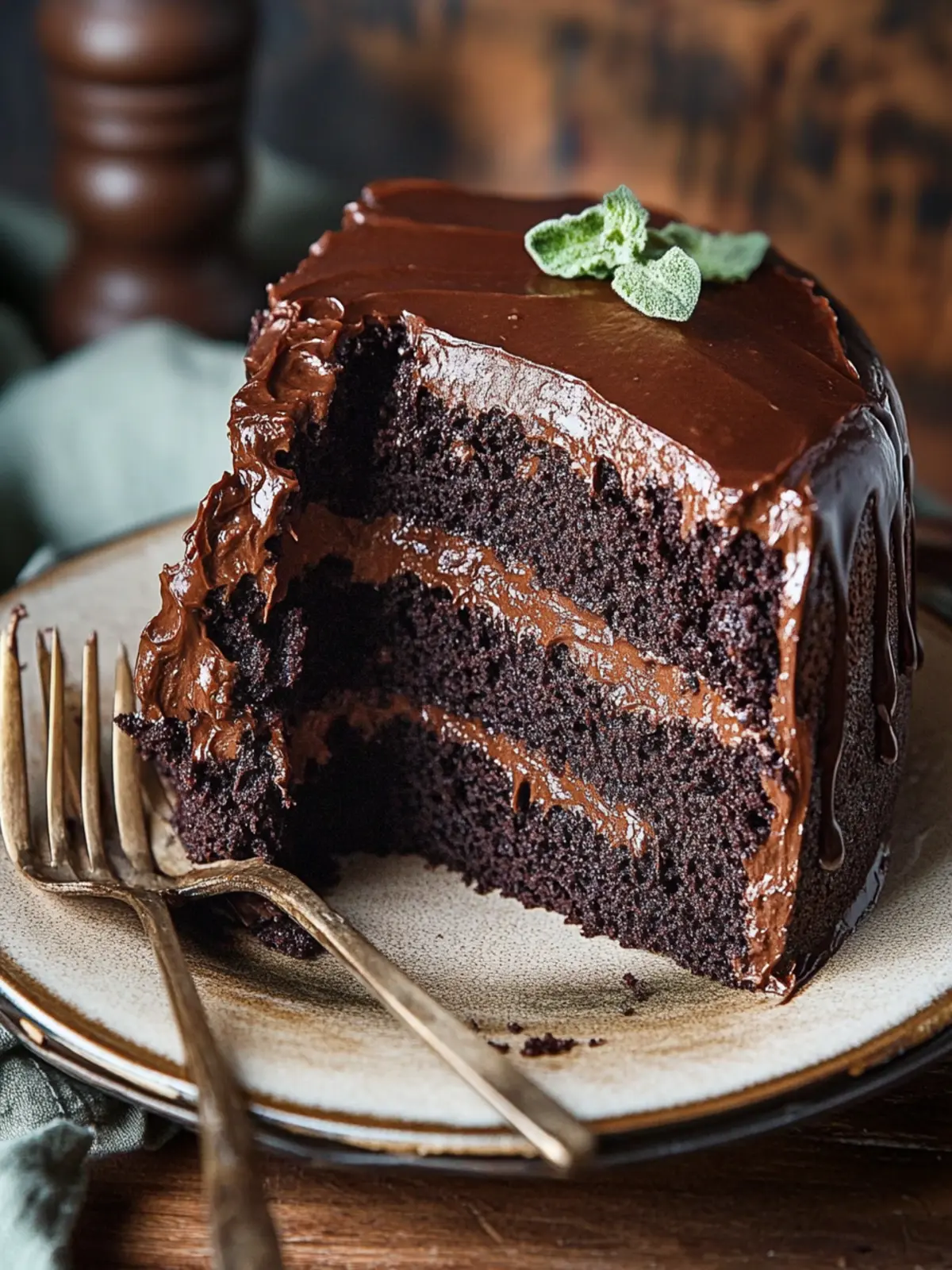 Decadent Chocolate Zucchini Cake That'll Wow Your Taste Buds 3 Chocolate Zucchini Cake