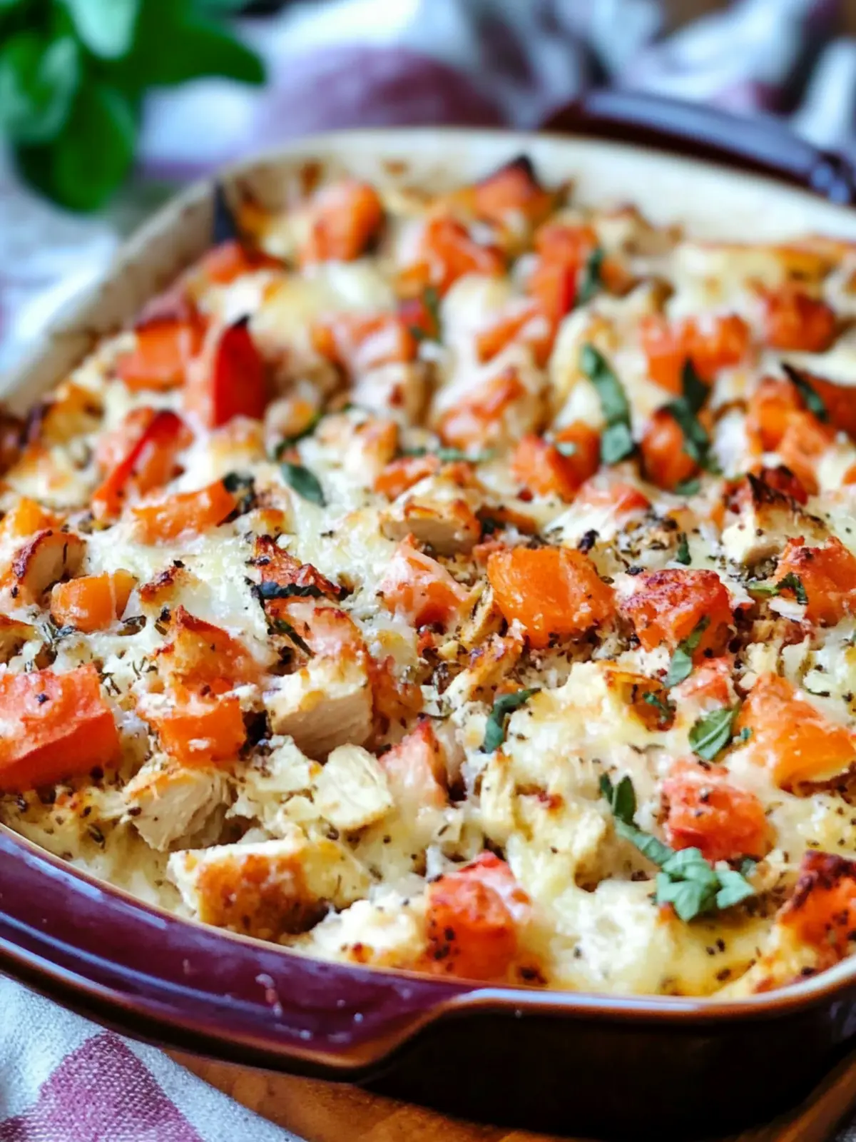 Irresistible Chicken Bruschetta Casserole You’ll Love 2 Chicken Bruschetta Casserole