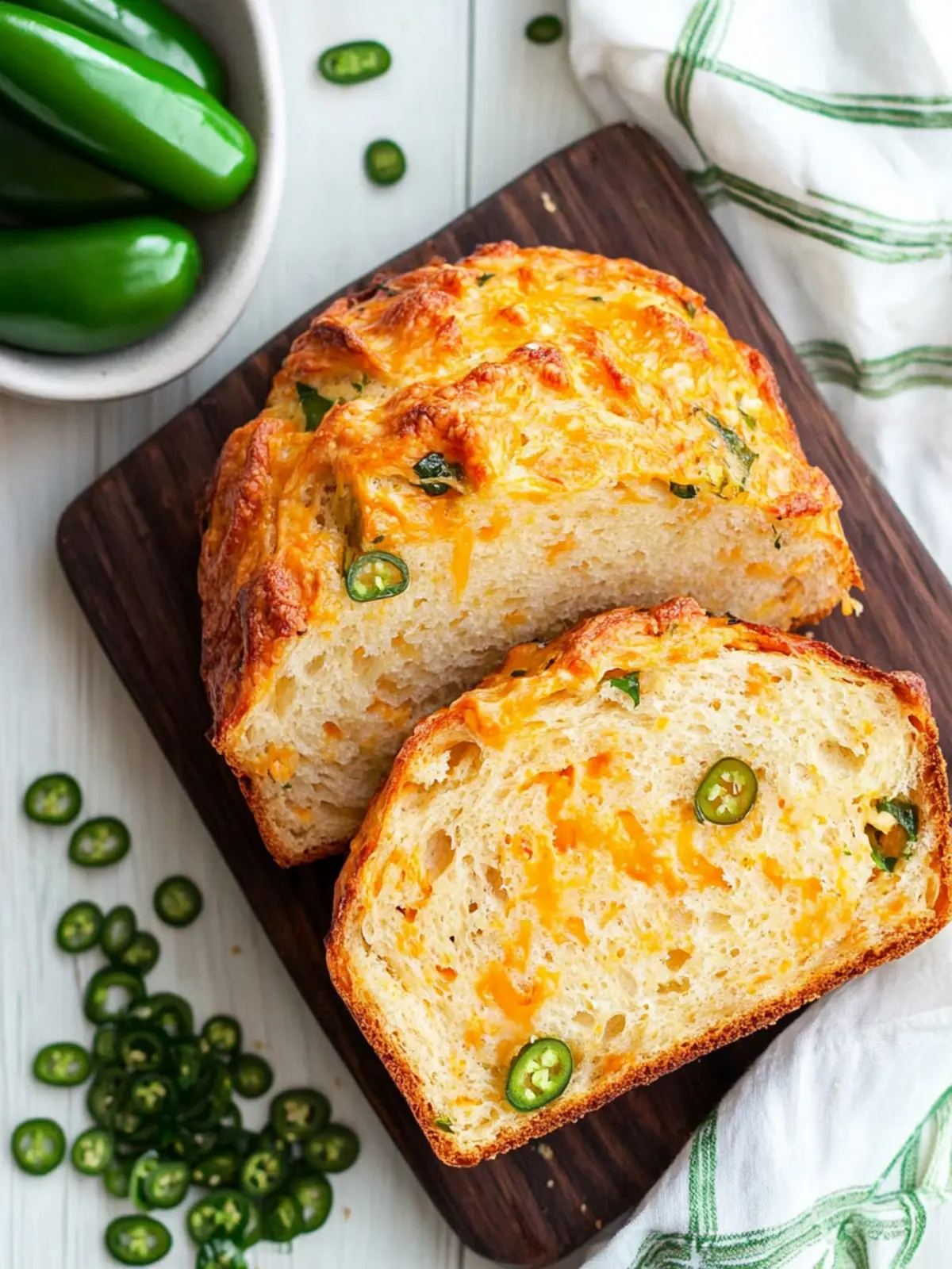 Mouthwatering Jalapeño Cheddar Bread for Easy Comfort Meals 5 Jalapeño Cheddar Bread