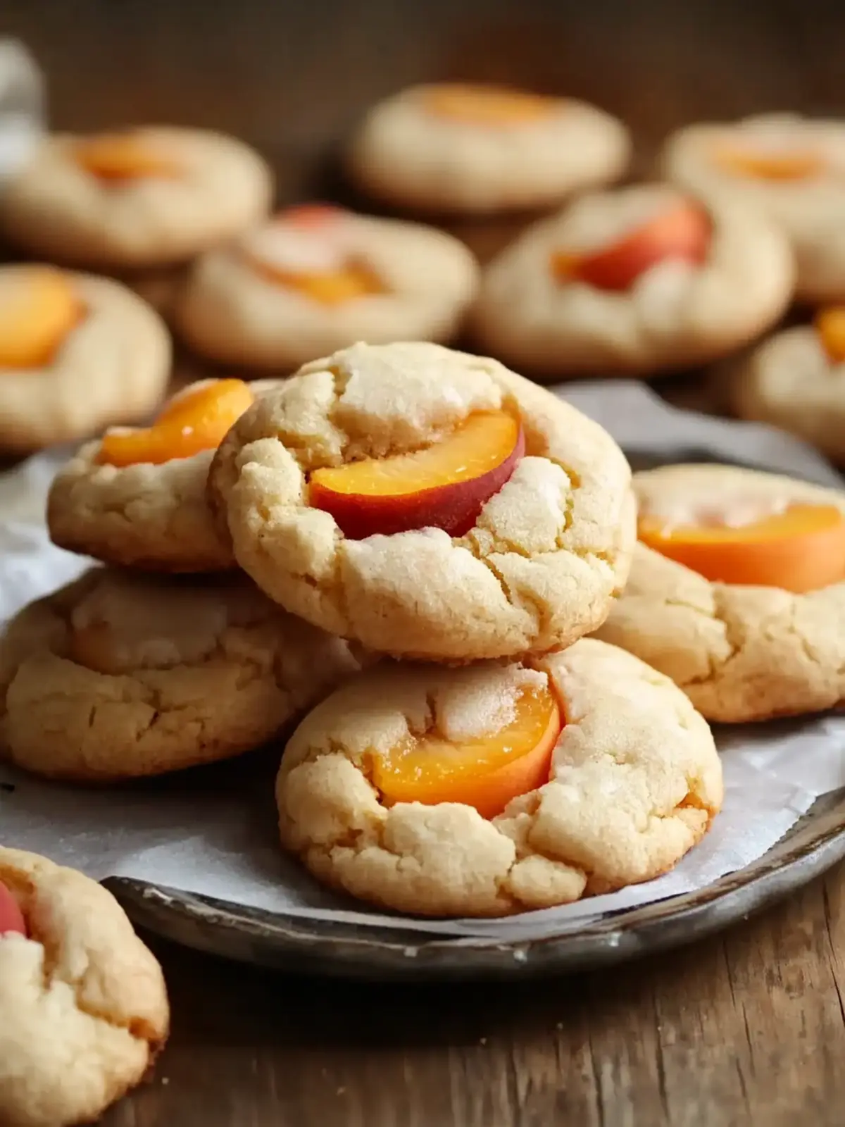 Chewy Peaches and Cream Cookies for Sweet Spring Bliss 4 Peaches and Cream Cookies