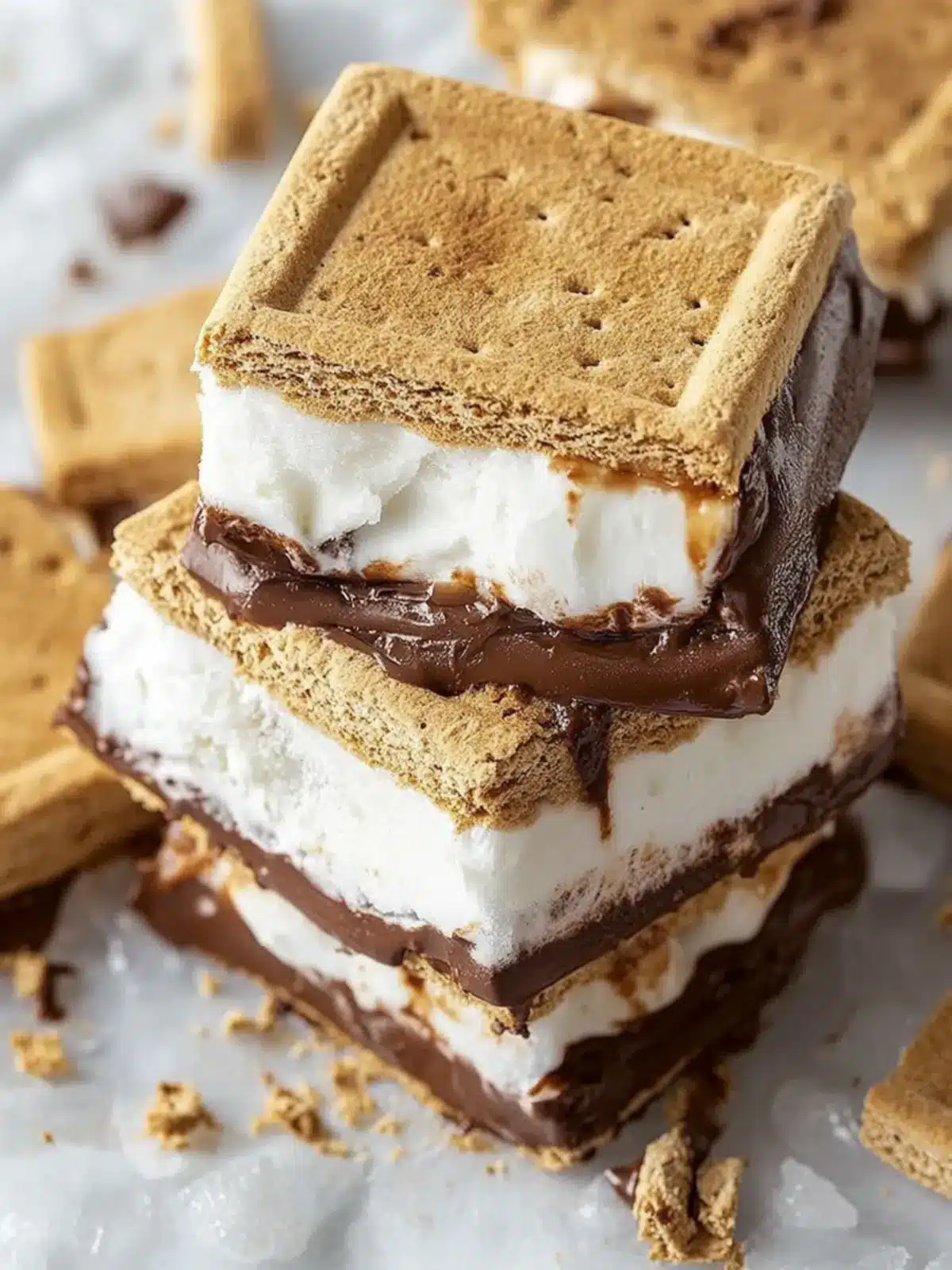 Irresistible Frozen S’mores Bars for Ultimate Summer Bliss 5 Frozen S’mores