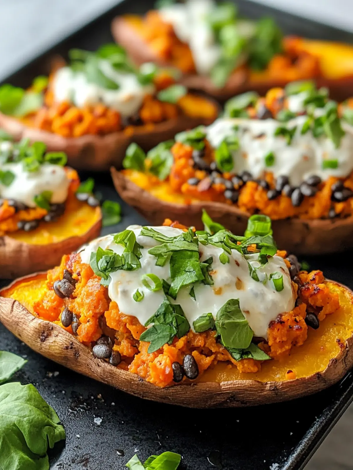 Protein Loaded Sweet Potato Boats for a Delicious Meal Prep 3 Protein Loaded Sweet Potato Boats