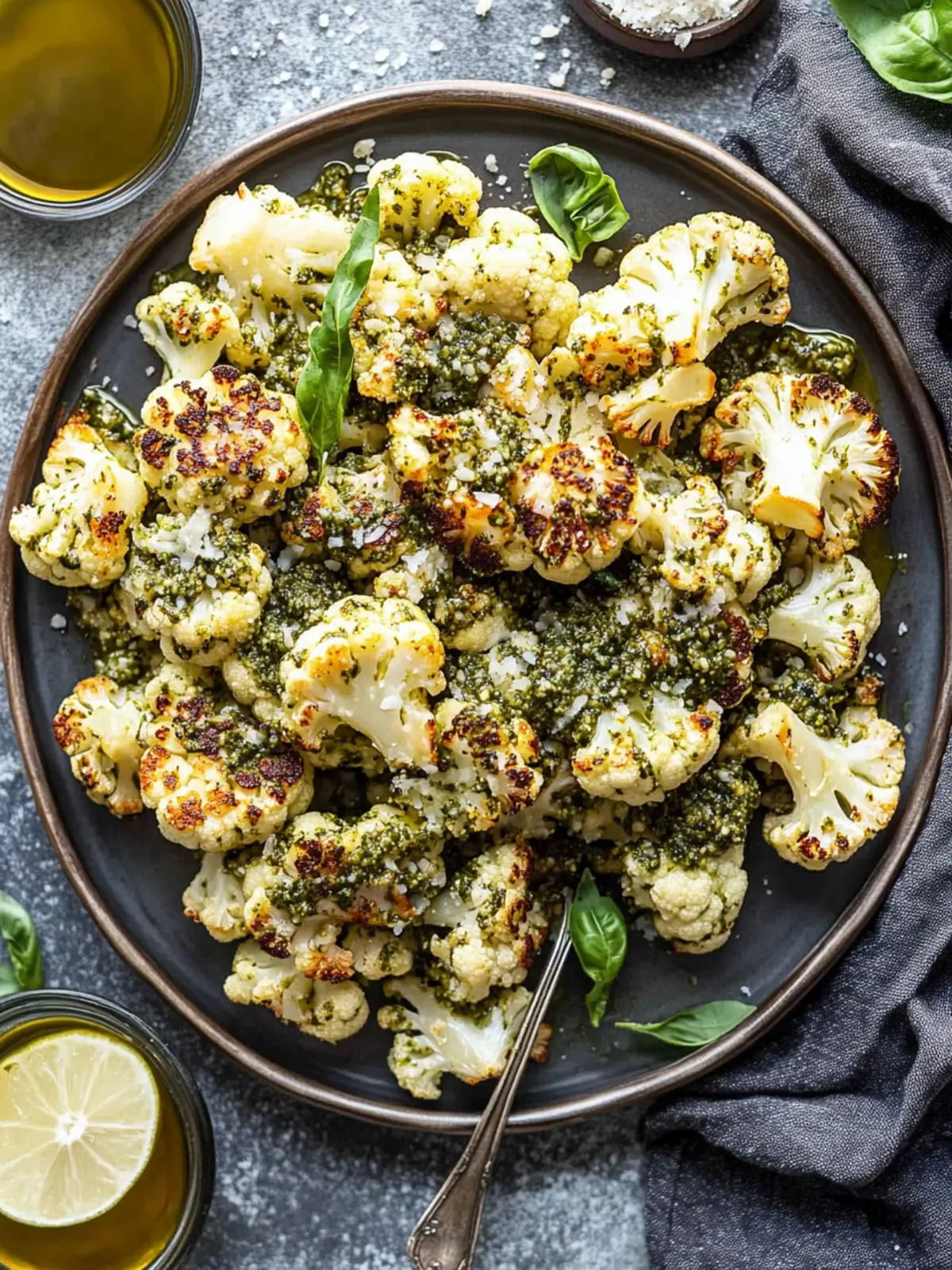 Parmesan Pesto Roasted Cauliflower: A Flavor-Packed Delight 5 Parmesan Pesto Roasted Cauliflower
