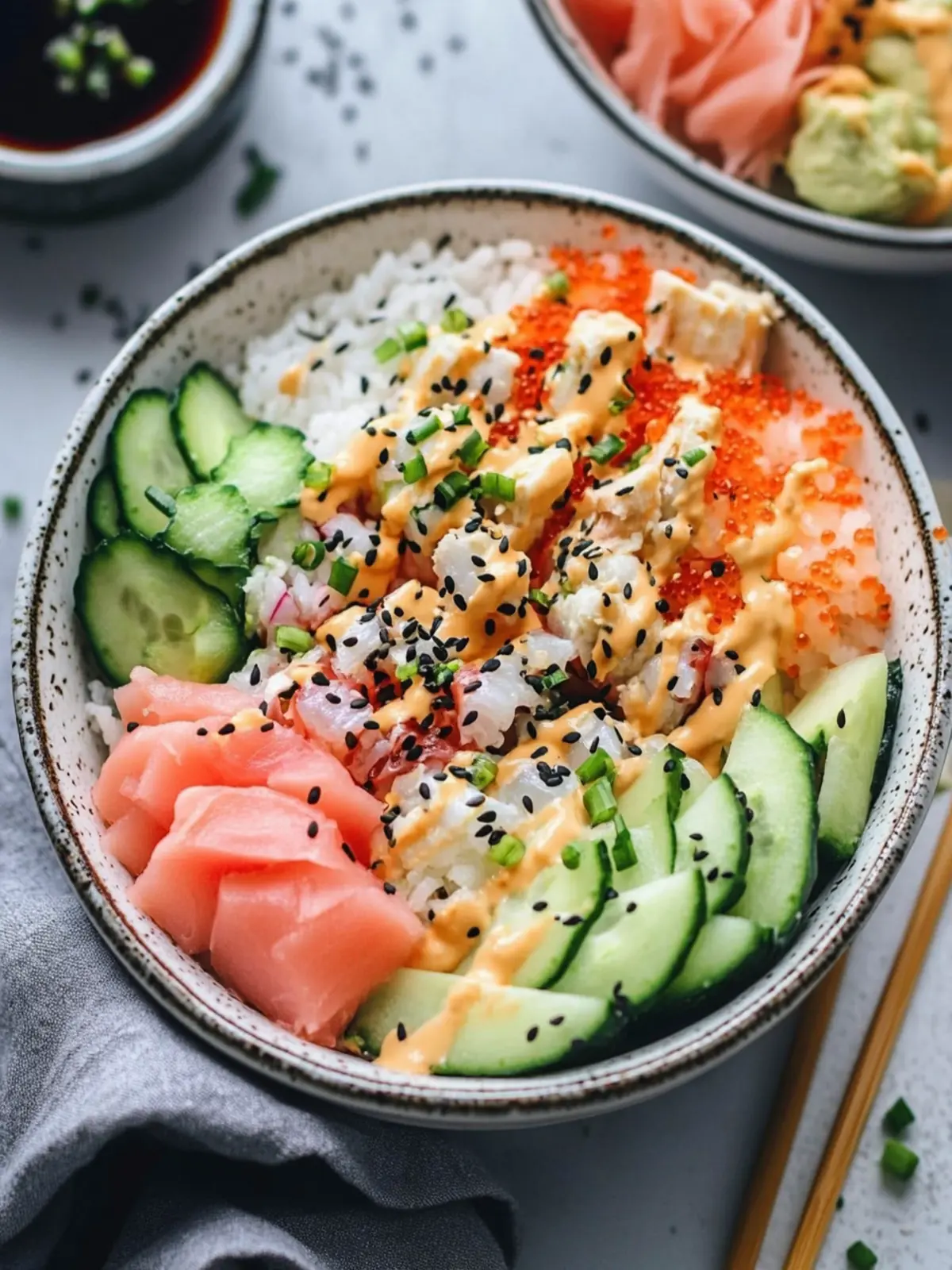 California Roll Sushi Bowls: Your New Home Dinner Delight 5 California Roll Sushi Bowls