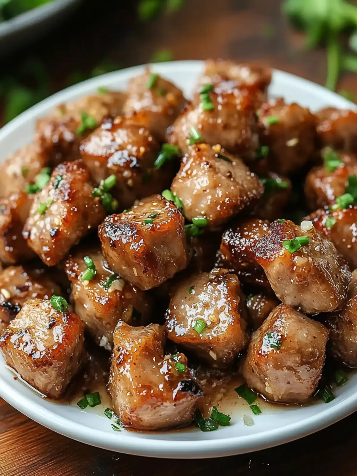 Savory Garlic Pork Bites: Your New Favorite Appetizer Recipe 4 Savory Garlic Pork Bites