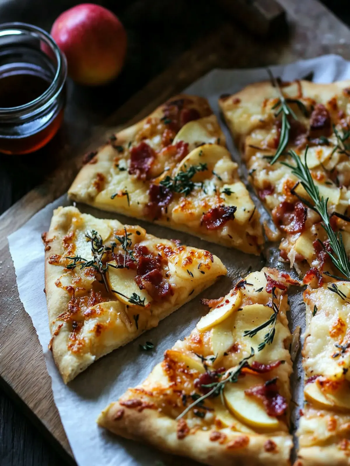 Irresistible Apple Cheddar Rosemary Bacon Pizza Recipe 4 Apple Cheddar Rosemary Bacon Pizza