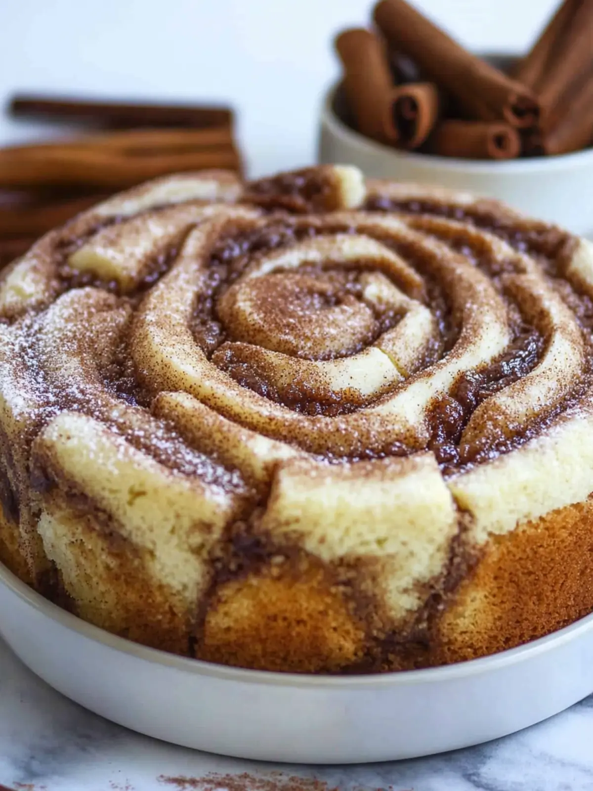 Cinnamon Swirl Protein Cake for a Healthy, Sweet Morning 3 Cinnamon Swirl Protein Cake