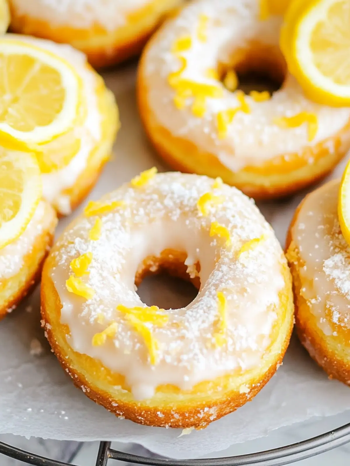 Lemon Vanilla Protein Donuts for Guilt-Free Indulgence 3 Lemon Vanilla Protein Donuts