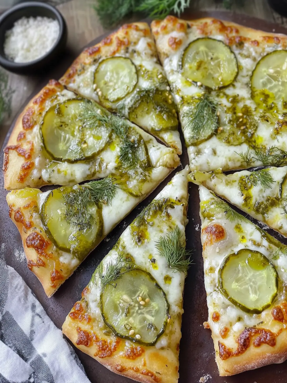 Delicious Dill Pickle and Garlic Pizza for Quick Comfort 4 Dill Pickle and Garlic Pizza