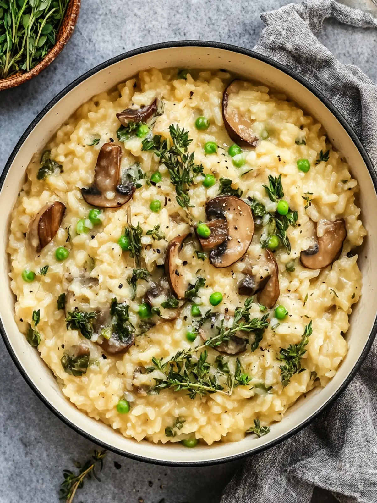 Creamy Vegan Mushroom and Herb Risotto You’ll Crave Daily 3 Creamy Vegan Mushroom And Herb Risotto