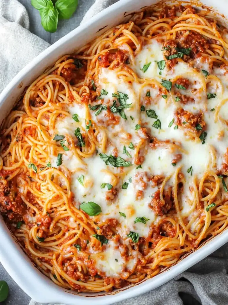 Spaghetti Casserole