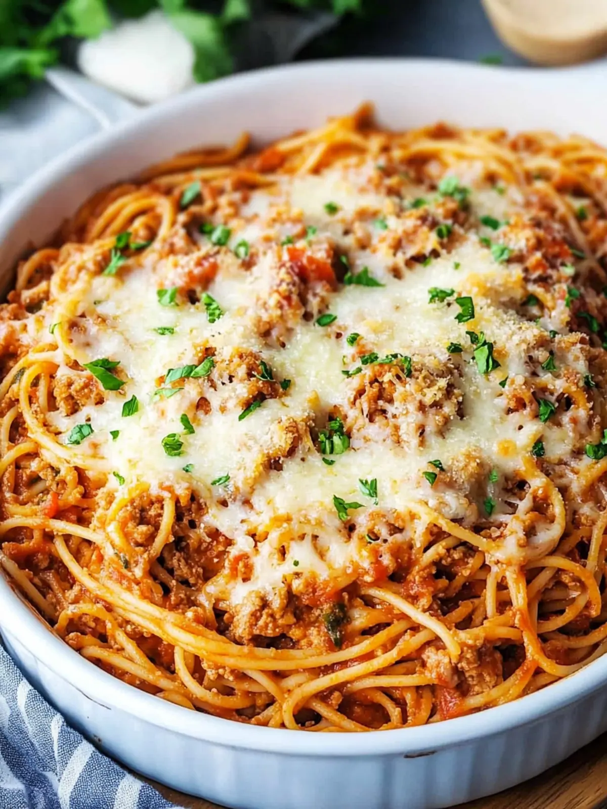 Mouthwatering Spaghetti Casserole with Savory Mushrooms 3 Spaghetti Casserole