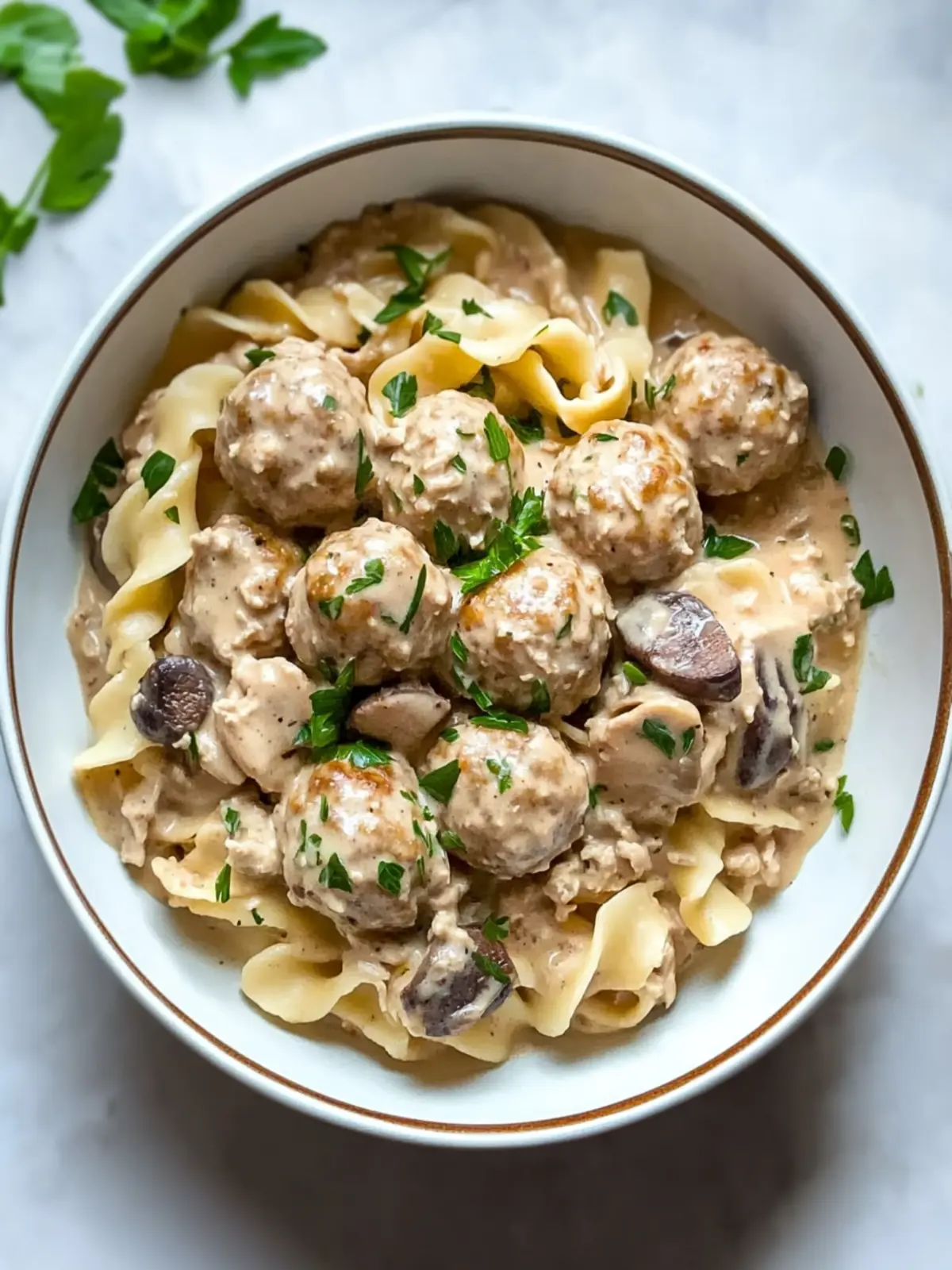 Savory One Pot Turkey Meatball Stroganoff for Cozy Nights 3 One Pot Turkey Meatball Stroganoff