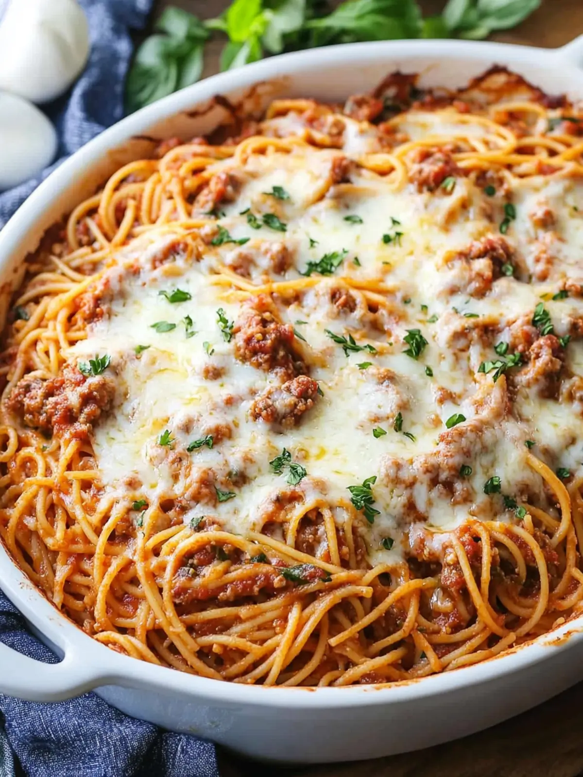 Mouthwatering Spaghetti Casserole with Savory Mushrooms 2 Spaghetti Casserole