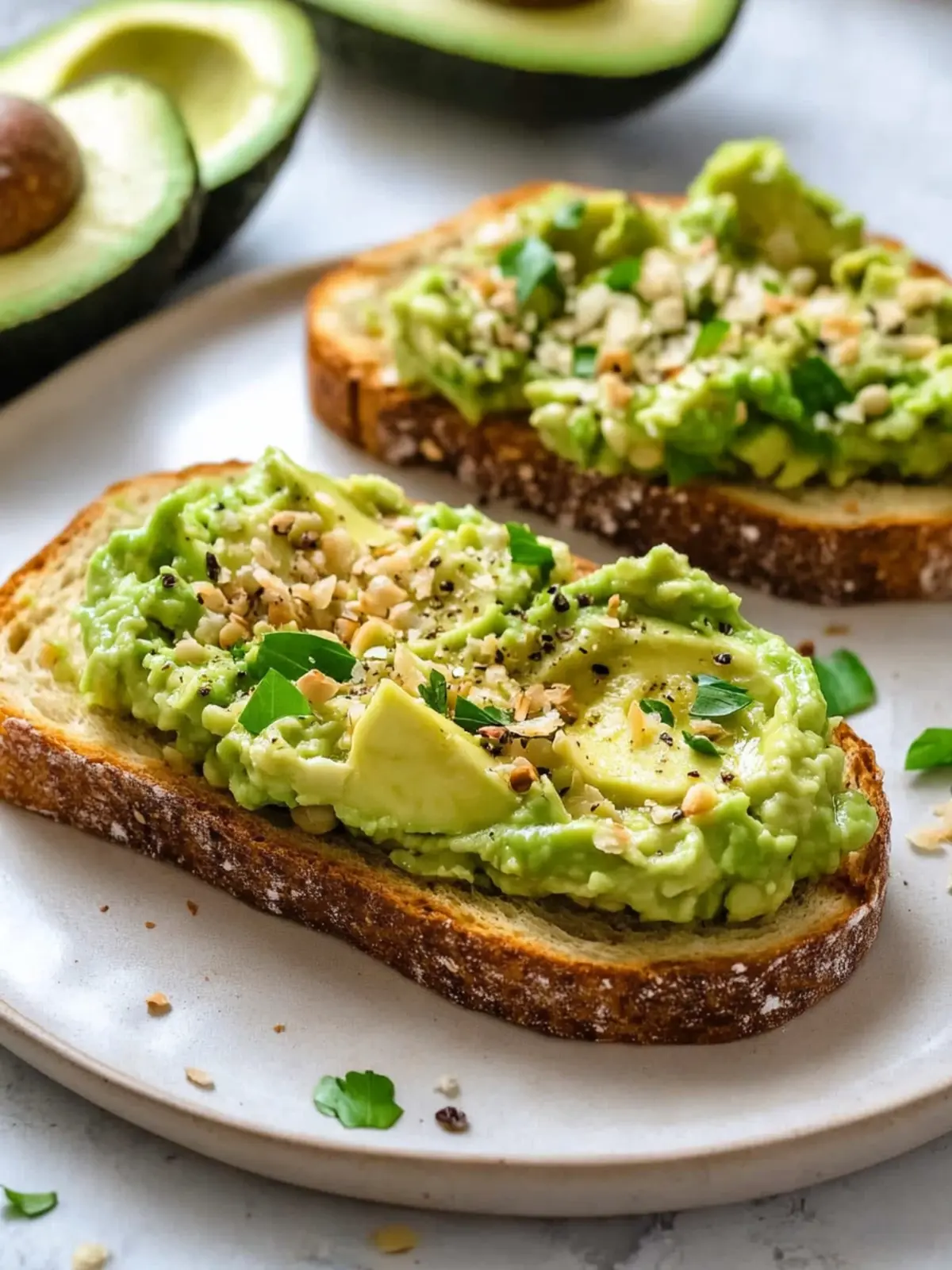 Smashed Butter Bean Avocado Toast: The Ultimate Comfort Food 2 Smashed Butter Bean Avocado Toast