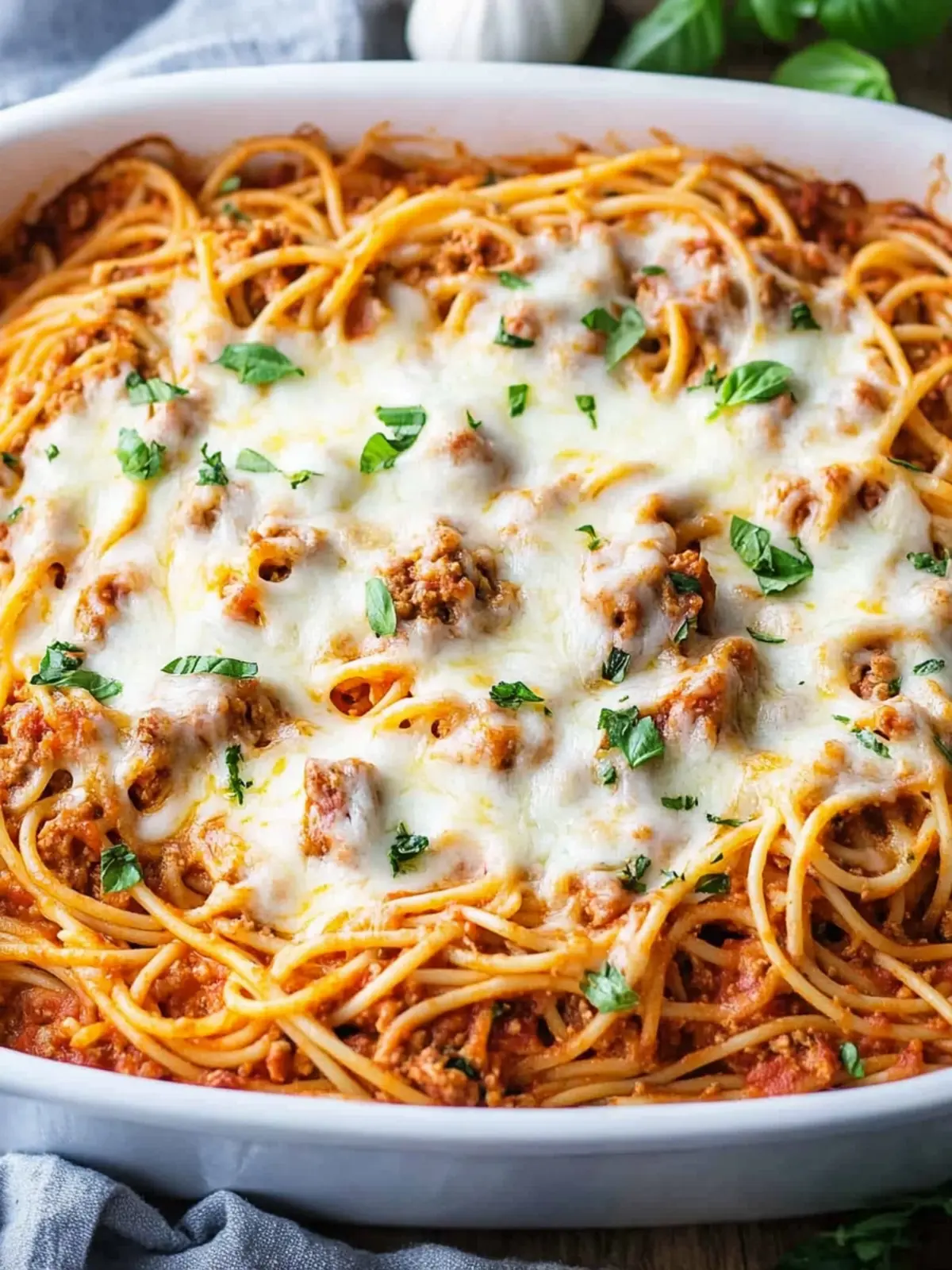 Mouthwatering Spaghetti Casserole with Savory Mushrooms 4 Spaghetti Casserole